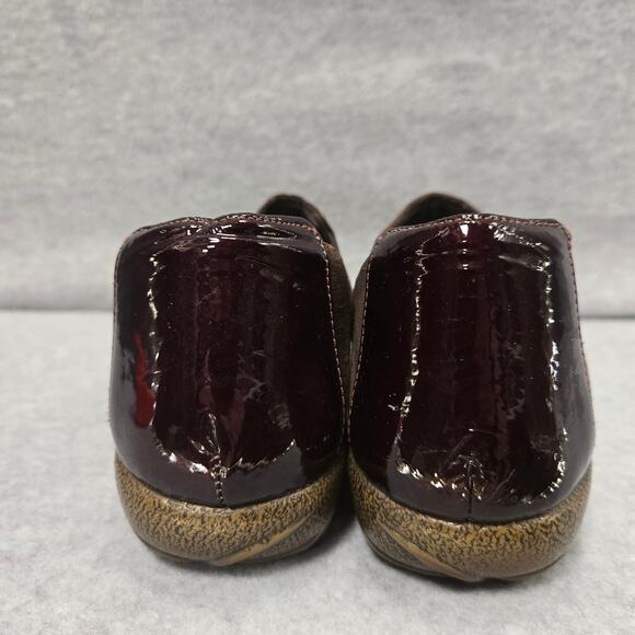 Naot Miro Paneled Brown Slip On Loafers Size 38 - Picture 4 of 8